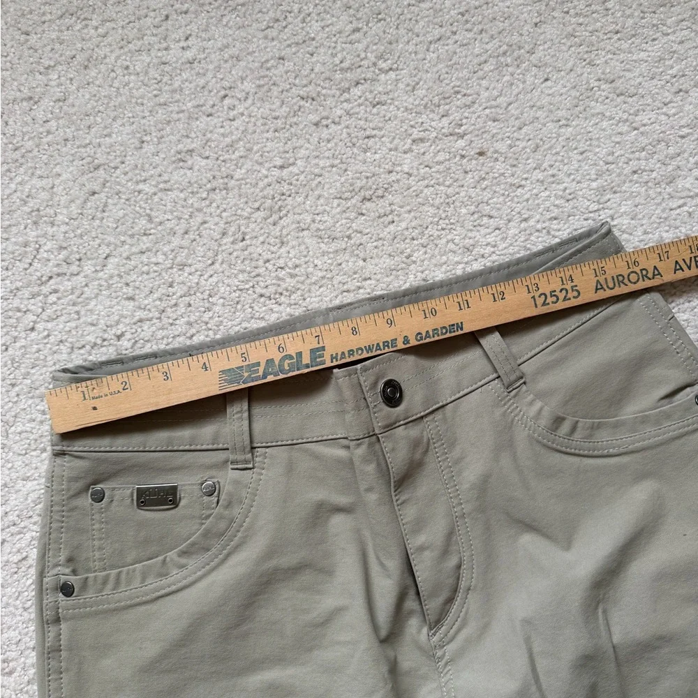 Kuhl Pants Mens 33x34 (32x32) Khaki Beige Hiking Outdoor Stretch Trail - Picture 3 of 8